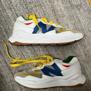 Staud x New Balance transparent sneakers